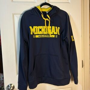 Unisex Michigan Wolverine Sweatshirt by Champion Authentic Mens Large Hoodie